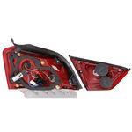 Anzo LED Taillights Red/Clear Lens; Pair (321346)