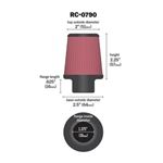 K and N Universal Clamp-On Air Filter (RC-0790)