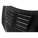 Seibon GT-style carbon fiber hood for 2003-2005-3