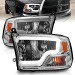 Anzo Crystal Headlight Set for 2009-2010 Dodge Ram