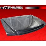 VIS Racing OEM Style Black Carbon Fiber Hood