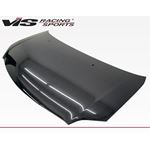 VIS Racing OEM Style Black Carbon Fiber Hood