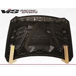 VIS Racing OEM Style Black Carbon Fiber Hood-3