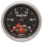 AutoMeter Sport-Comp II 2-1/16in Digital Voltomete