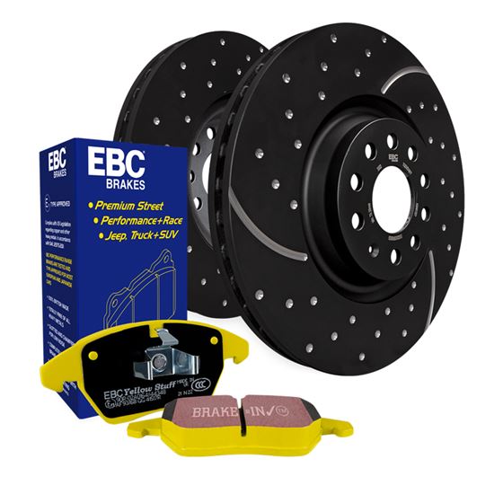 EBC S5 Kits Yellowstuff And GD Rotors (S5KF1256)
