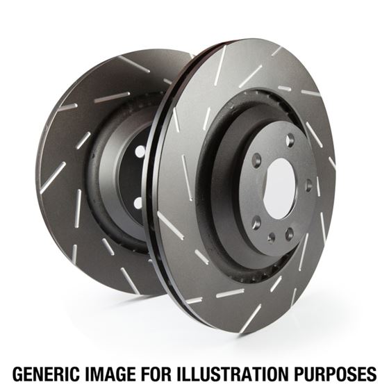 EBC USR Series Sport Slotted Rotor (USR7614)