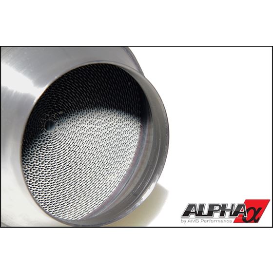ALPHA Performance R35 GT-R 90mm Catted Midpipe-3