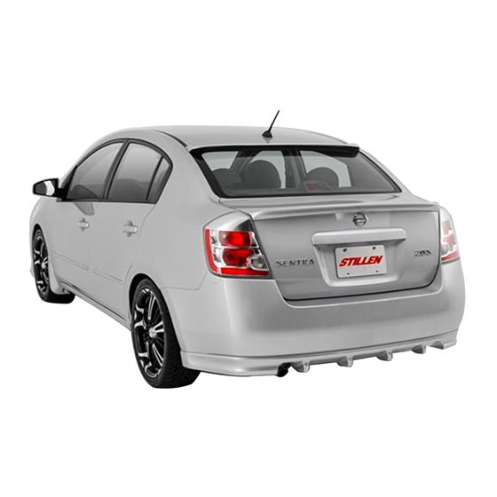 Stillen 2007-2012 Nissan Sentra Rear Valance -3