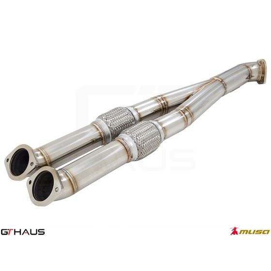 GTHAUS Straight Pipe Mid Section 90mm piping- Stai