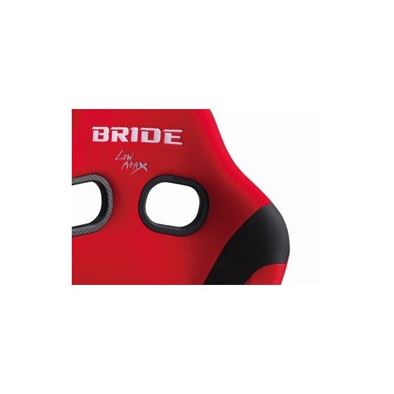 Bride ZIEG IV Bucket Seat, Red, FRP (HB1BSF)-3