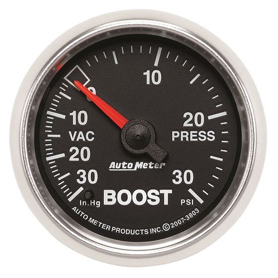 AutoMeter GS 52mm 30 In Hg.-Vac/30 PSI Mechanical