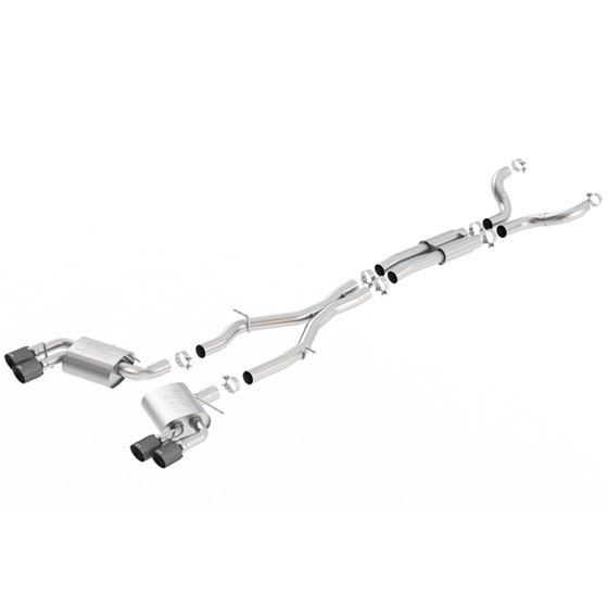 Borla Cat-Back Exhaust System - ATAK (140688CFBA)