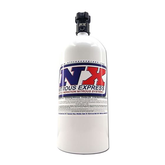 Nitrous Express 10lb Bottle w/Lightning 500 Valve