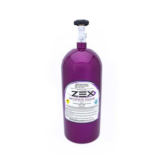 ZEX Purple 10 lb Race Nitrous Oxide Bottle(82323)