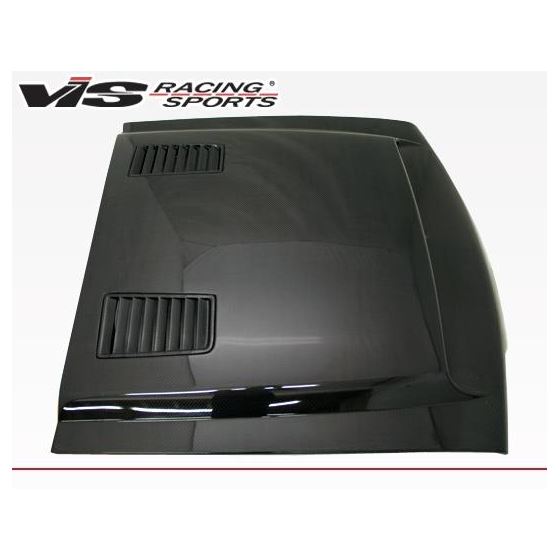 VIS Racing GT 500 Style Black Carbon Fiber Hood-3