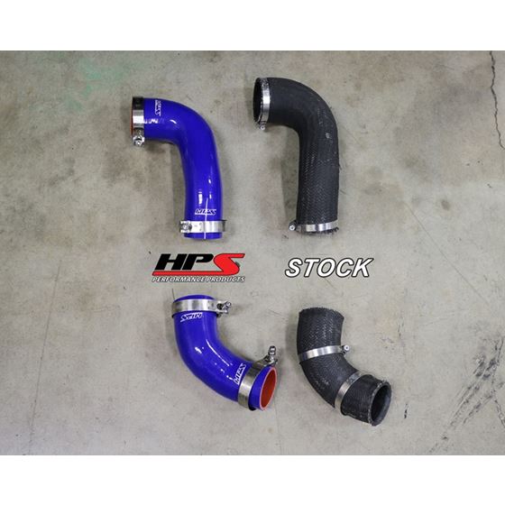 HPS Blue Reinforced Silicone Intercooler Hose Ki-3