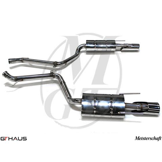 GTHAUS GT Racing Exhaust- Stainless- ME0811231-3