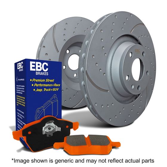 EBC S8 Kits Orangestuff and GD Rotors (S8KR1063-3