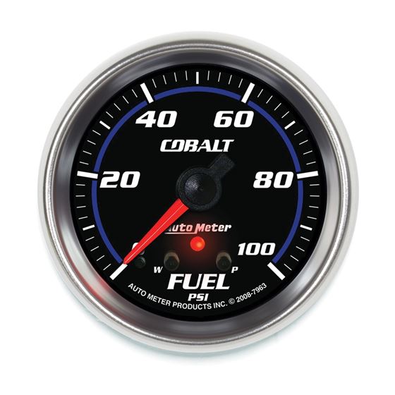 AutoMeter Cobalt Fuel Pressure Gauge 2-5/8in 100PS
