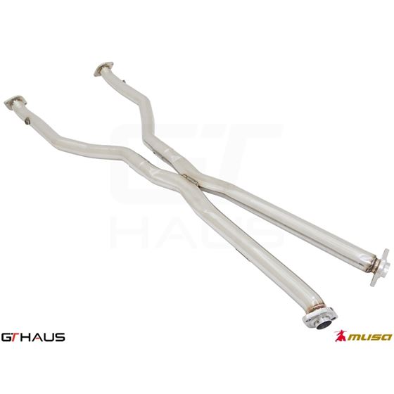 GTHAUS Musa Full Cat-Back Cat-Back LSR Pipe (Front