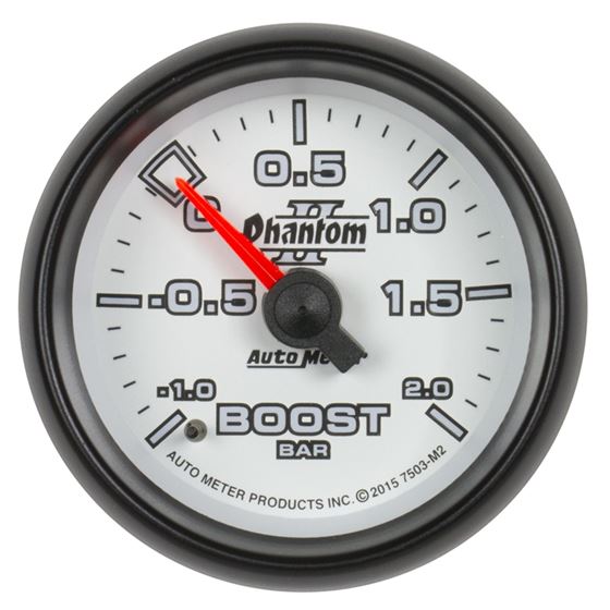 AutoMeter Phantom II Gauge Vac/Boost 2 1/16in -1 -