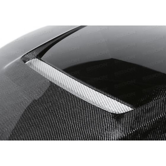 Seibon VSII-style carbon fiber hood for 2009-201-3