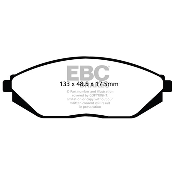 EBC Greenstuff 2000 Series Sport Brake Pads (DP-3