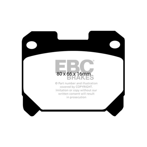 EBC Greenstuff 2000 Series Sport Brake Pads (DP-3