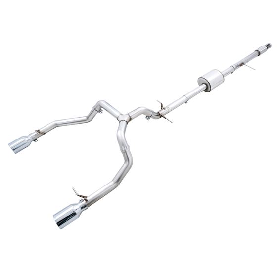 AWE Catback Split Rear Exit Exhaust for 4th Gen Si