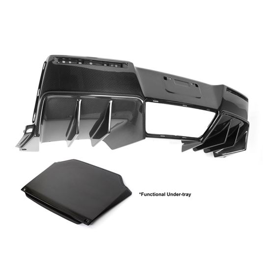 APR Performance Carbon Fiber Rear Diffuser With Undertray (AB-277030)