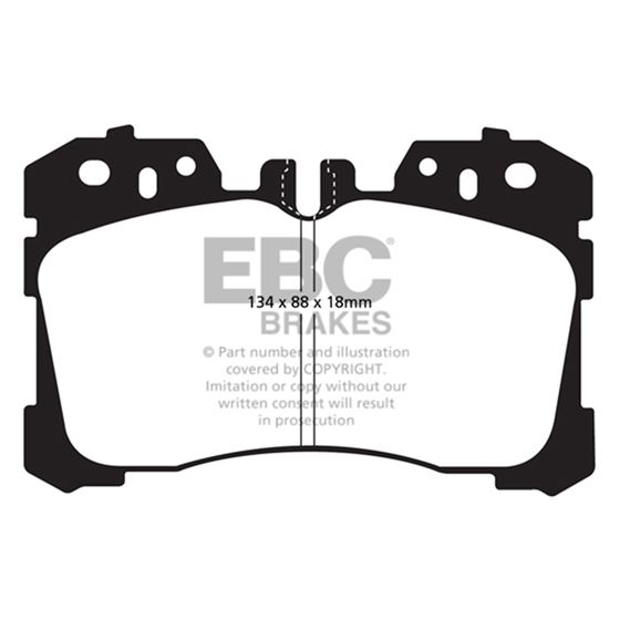 EBC Greenstuff 2000 Series Sport Brake Pads (DP-3