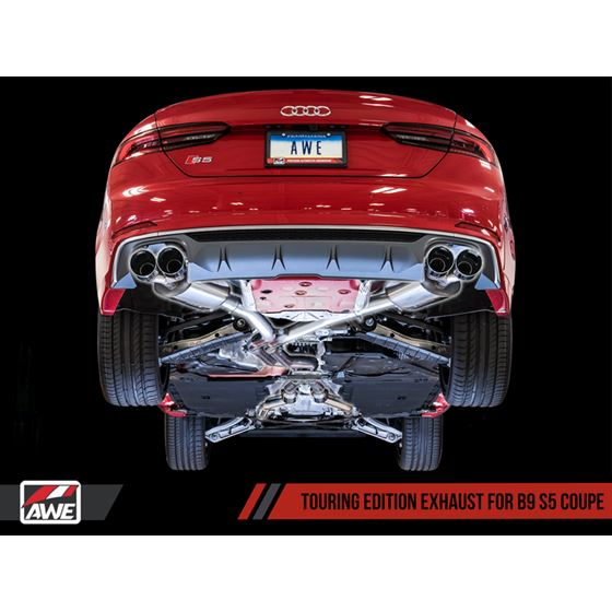 AWE Touring Edition Exhaust for Audi B9 S5 Coup-3