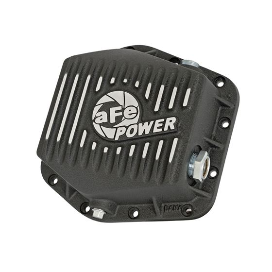 aFe Pro Series Rear Differential Cover Black w/ Ma