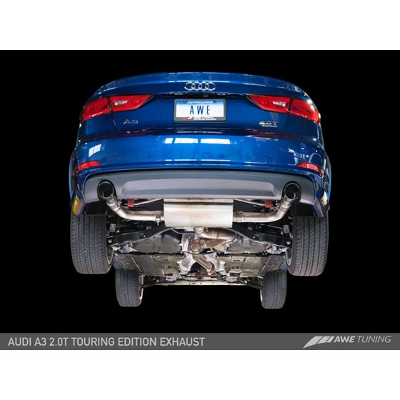 AWE Touring Edition Exhaust for Audi 8V A3 2.0T -
