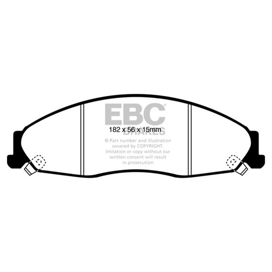 EBC Greenstuff 2000 Series Sport Brake Pads (DP-3