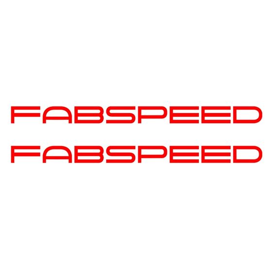 Fabspeed Motorsport Die-Cut Decals (FS.DECSET.R-3