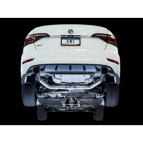 AWE Track Edition Exhaust Resonated for MK7 Jetta