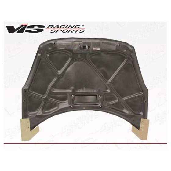 VIS Racing OEM Style Black Carbon Fiber Hood-3