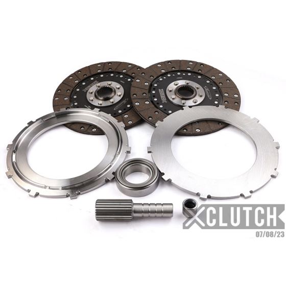 XClutch 9.00 in. Twin Solid Organic Clutch Discs (