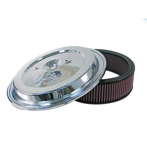 K and N Replacement Air Filter w/Chrome Lid (CE-15