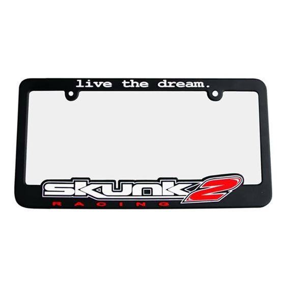 Skunk2 Racing Live The Dream License Plate Frame (838-99-1450)