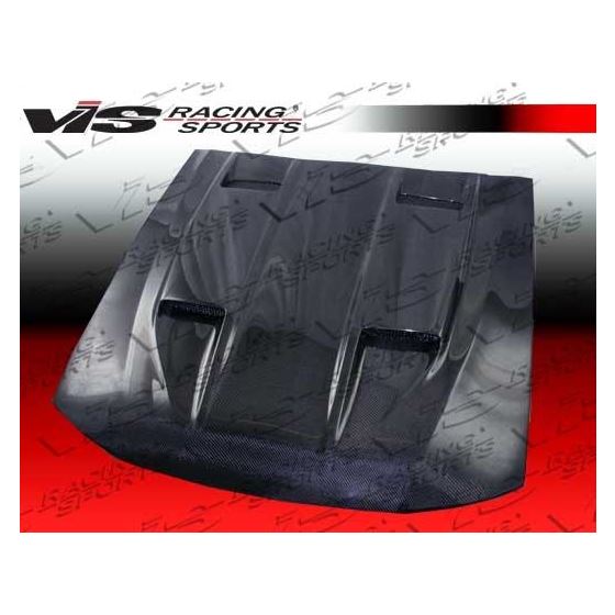 VIS Racing Mach 5 Style Black Carbon Fiber Hood