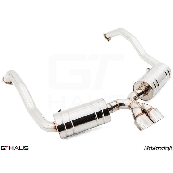 GTHAUS GT Racing Exhaust- Stainless- PO0311202