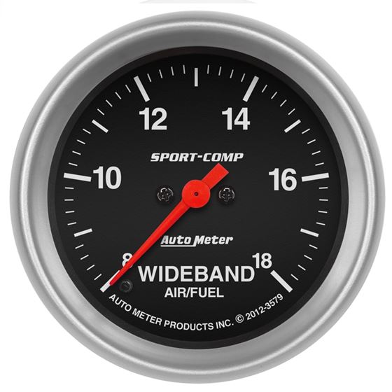 AutoMeter Sport-Comp 2-5/8in Wideband Air/Fuel Rat