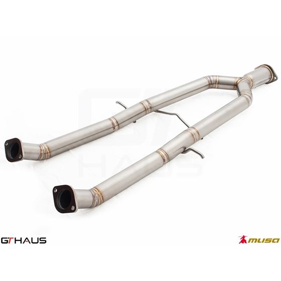GTHAUS Straight Cat-Back Mid Pipe Section (Ti)-3