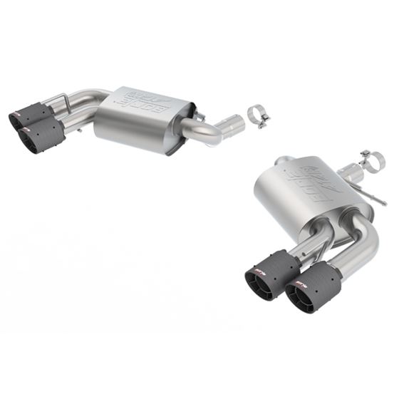 Borla Axle-Back Exhaust System - ATAK (11921CFBA)