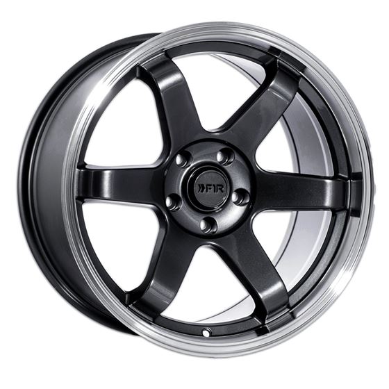 F1R F106 18x8.5 - Gunmetal/ Polish Wheel