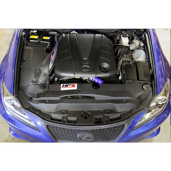 HPS Performance 827 597P Cold Air Intake Kit wit-3