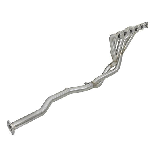 aFe Power Twisted Steel Long Tube Header MidPipe(4