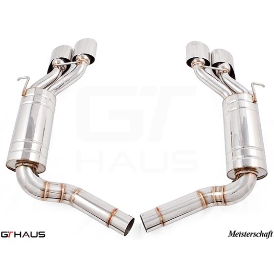 GTHAUS GT Racing Exhaust- Stainless- ME1131218